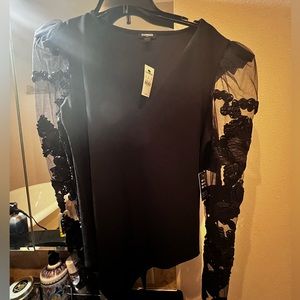 Express nwt body suit. Black